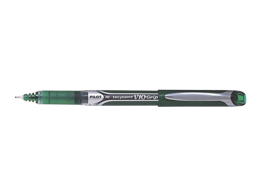 Pilot Hi-Tecpoint Grip V10 Bolígrafo Roller 0.7 Mm Verde