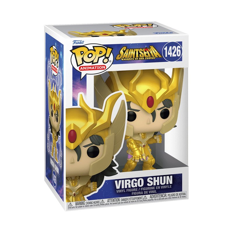 Funko Pop Saint Seiya Caballeros Del Zodiaco Gold Virgo Shun 72061