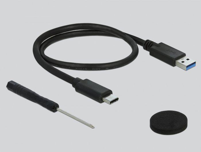 EAN 4043619426119 - DeLOCK 42611 caja para disco duro externo Carcasa de disco duro/SSD Negro, Blanco 2.5" imagen 3