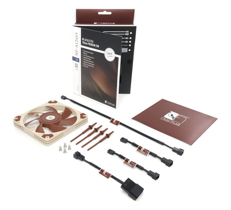 EAN 9010018100099 - Noctua NF-A12x15 FLX Carcasa del ordenador Ventilador 12 cm Beige, Marrón imagen 4