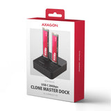 Adsa-M2c22l Base De Conexión Usb-C 3.2 Gen2x2 - 2 X Nvme M.2 20gbps