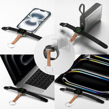 4smarts Wireless Charger Fr Apple Watch, Silber