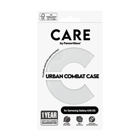 EAN 5715685016875 - PanzerGlass CARE™ by ® Urban Combat Case Transparent Samsung Galaxy A36 5G funda para teléfono móvil Tran imagen 3