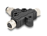 M8 T-Splitter A-Kodiert 4 Pin 1 X Stecker Zu 2 X Buchse Parallelschaltung