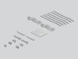 Delock Keystone Patchpanel 6 Port Grau