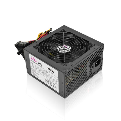 EAN 8436531366742 - L-Link LL-PS-500-CAB unidad de fuente de alimentación 500 W 24-pin ATX ATX Negro imagen 1