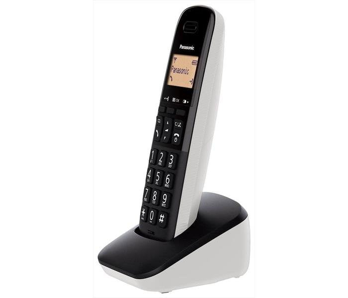 Panasonic Kx-Tgb610jtw Teléfono Dect/Analógico Identificador De Llamadas Negro, Blanco