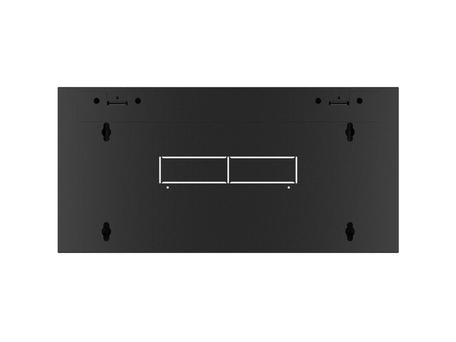 Rack De Pared De 19 "4u / 570x600 Paquete Plano De Montaje Rápido Desmontable Black Lanberg