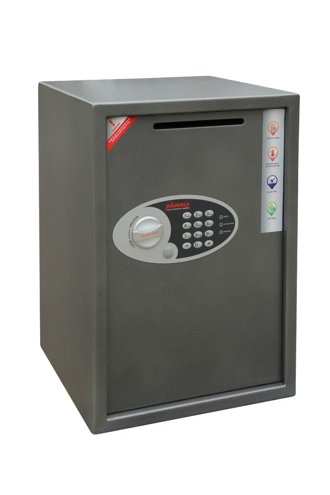 EAN 5032548003538 - Phoenix Safe Co. VELA DEPOSIT 51 L Acero Grafito, Metálico imagen 4