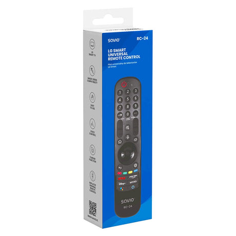 EAN 5901986049623 - Savio RC-24 mando a distancia IR inalámbrico TV, Universal Botones imagen 3