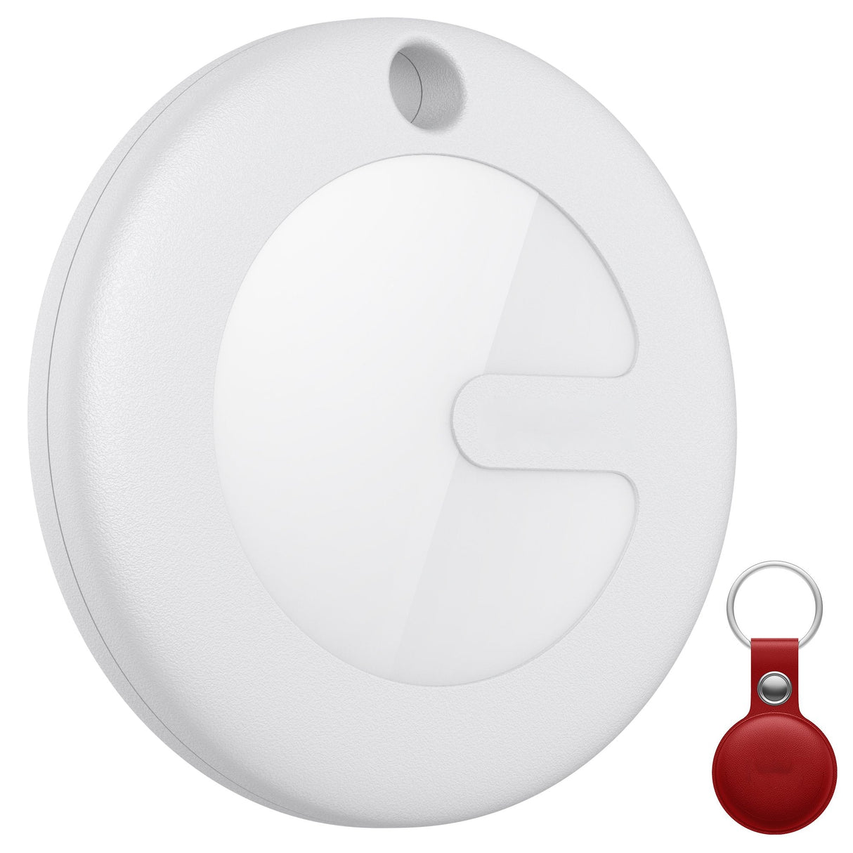 Localizador Leotec Mitag Letag01r Compatible Con Apple Incluye Llavero Rojo