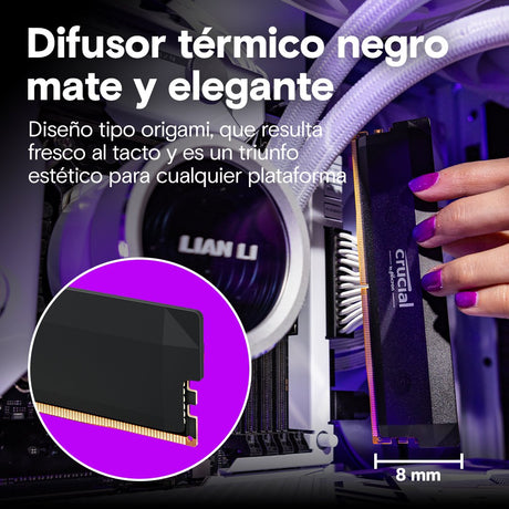 EAN 0649528946980 - Crucial Pro CP2K32G60C40U5B módulo de memoria 64 GB 2 x 32 GB DDR5 288-pin DIMM imagen 5