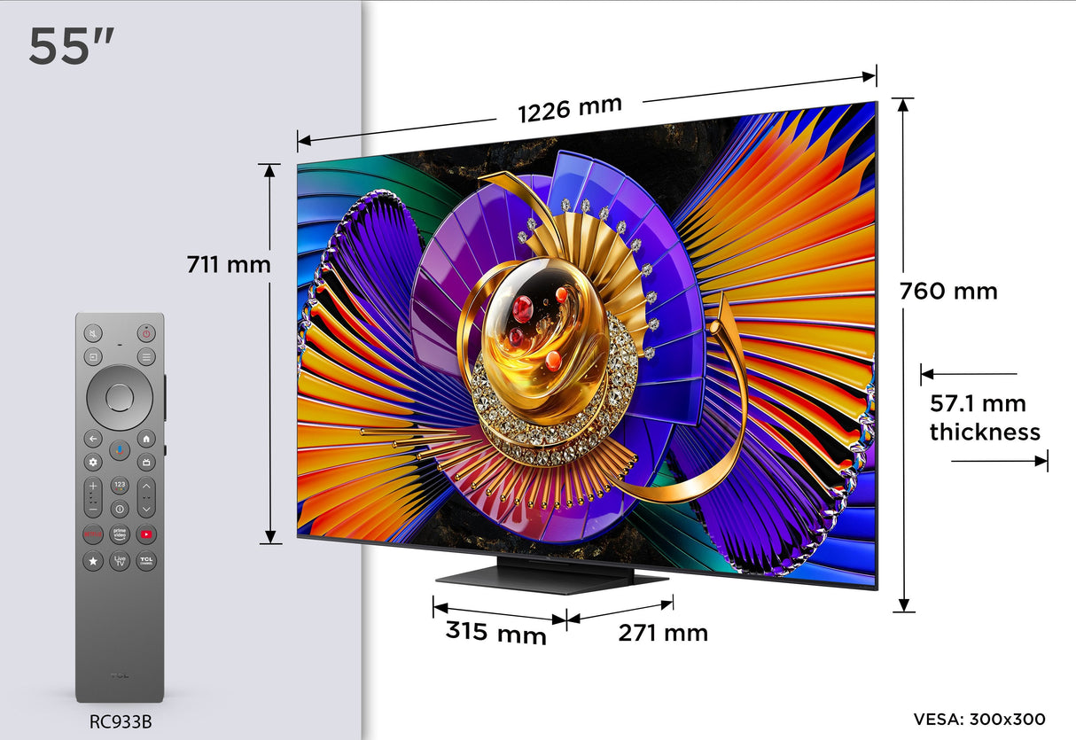 Tcl Tcl 55msqled85l (Null Cm (Null Zoll)) 55msqled85l