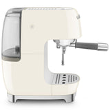 Smeg Espressomaschine Ecf03creu, Thermoblock, Cold Brew, Dampfdüse, 1.4l Tank