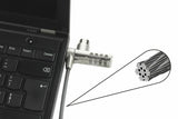 Dicota Security Cable T-Lock, Combination,Keyed 3x7mm Slot