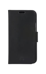 Dbramante1928 Copenhagen Slim Funda Con Tapa Para Teléfono Móvil Cuero De Grano Entero Negro Para Apple Iphone 13