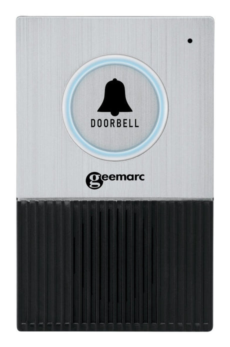 EAN 3521350009200 - Geemarc Telecom Doorbell 595 U.L.E Negro, Plata imagen 2