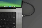 Cable  Hyper 2m Silicone 240w Usb-C De Carga - Black