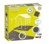 Smoby Juego De Suelos Con Sistema De Clic, Dispositivo De Juego Para El Jardín 6 Platos 7600810907