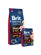 Brit Premium By Nature Senior L+Xl Manzana, Pollo, Maíz 15 Kg
