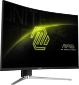 Msi Mag 325cqrxf E2 31.5" Va Wqhd Curvo 1000r Rapid 240hz 300cd M2 0.5ms 2xhdmi2.0 Dp Usb Tipo C Dp Alt Pd15w