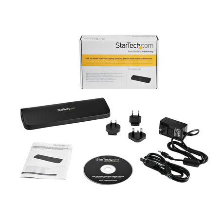 EAN 0065030851299 - StarTech.com USB3SDOCKHDV base para portátil y replicador de puertos Alámbrico USB 3.2 Gen 1 (3.1 Gen 1)  imagen 6