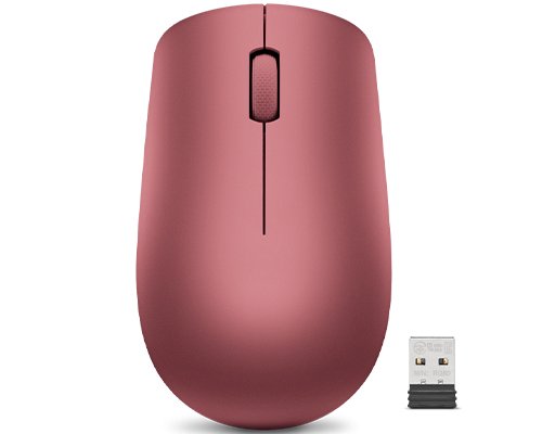 Ratón Lenovo 530 Ambidiestro Rf Inalámbrico Óptico 1200 Dpi Rosa
