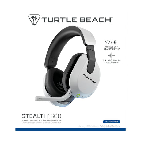 EAN 0731855031030 - Turtle Beach Stealth 600 Gen 3 Auriculares Inalámbrico Diadema Juego Bluetooth Blanco imagen 12