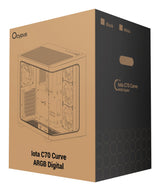Ocypus Iota C70 Curve Argb Digital (Negro, 270°-Panoramaglas) Iota-C70-Bkd400cd-Gl