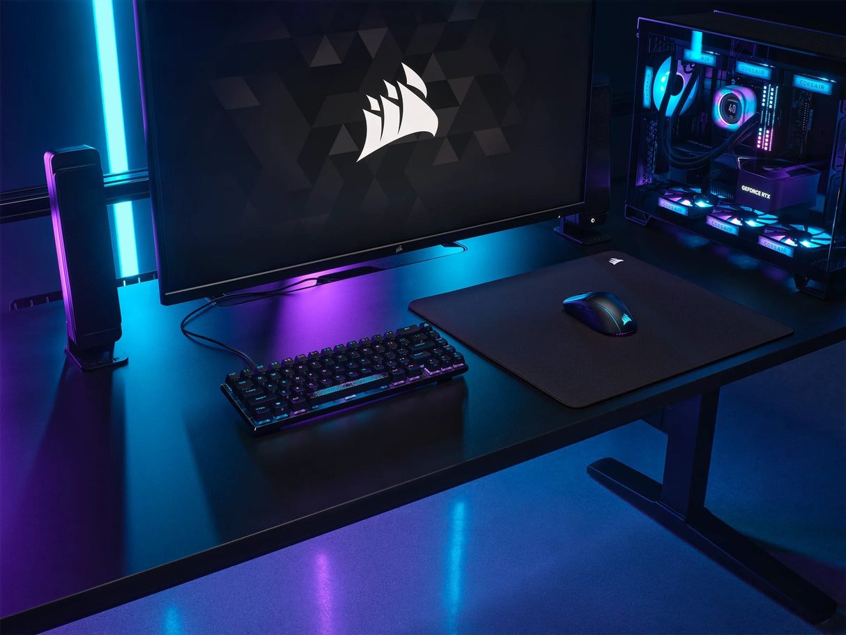 Alfombrilla Corsair Mm500 V2 Gaming, Negro, Talla L  Ch-941b161-Ww