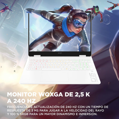 EAN 199251567247 - HP OMEN Gaming Laptop 16-am0045ns i9-14900HX 40,6 cm (16") 2K 32 GB DDR5-SDRAM NVIDIA GeForce RTX 5060 Wi- imagen 10
