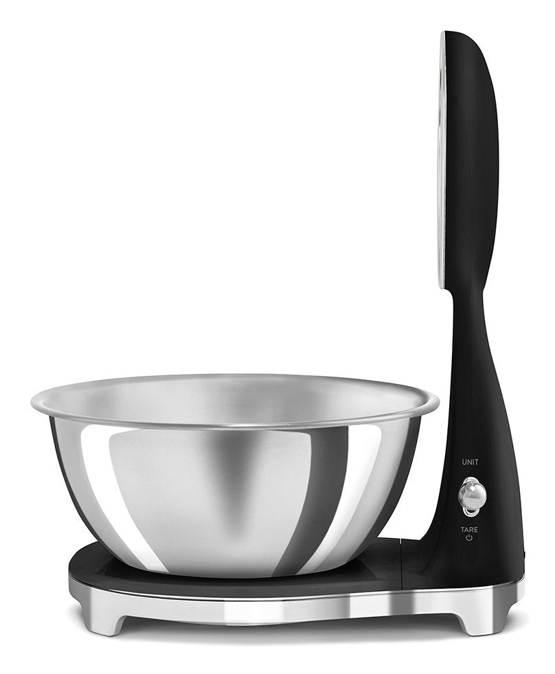 Smeg Analog And Digital Kitchen Scale Black Ksf01blww