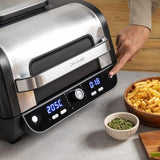 Freidora Cecotec Cecofry Firedome 8000 Pro Sencillo 8 L Independiente 1700 W De Aire Caliente Negro, Acero Inoxidable