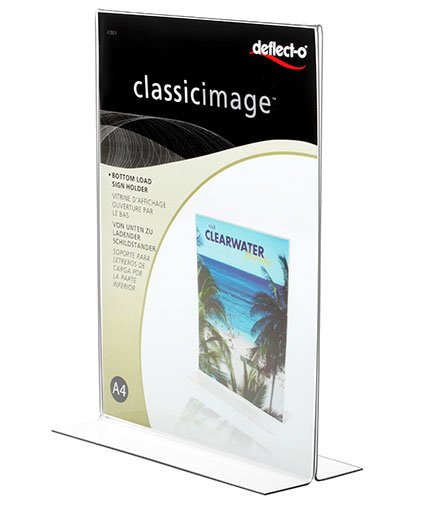 Archivo 2000 Portanombres De Sobremesa Con Vision Dos Caras Ancho Dina5 80x210x70 Mm