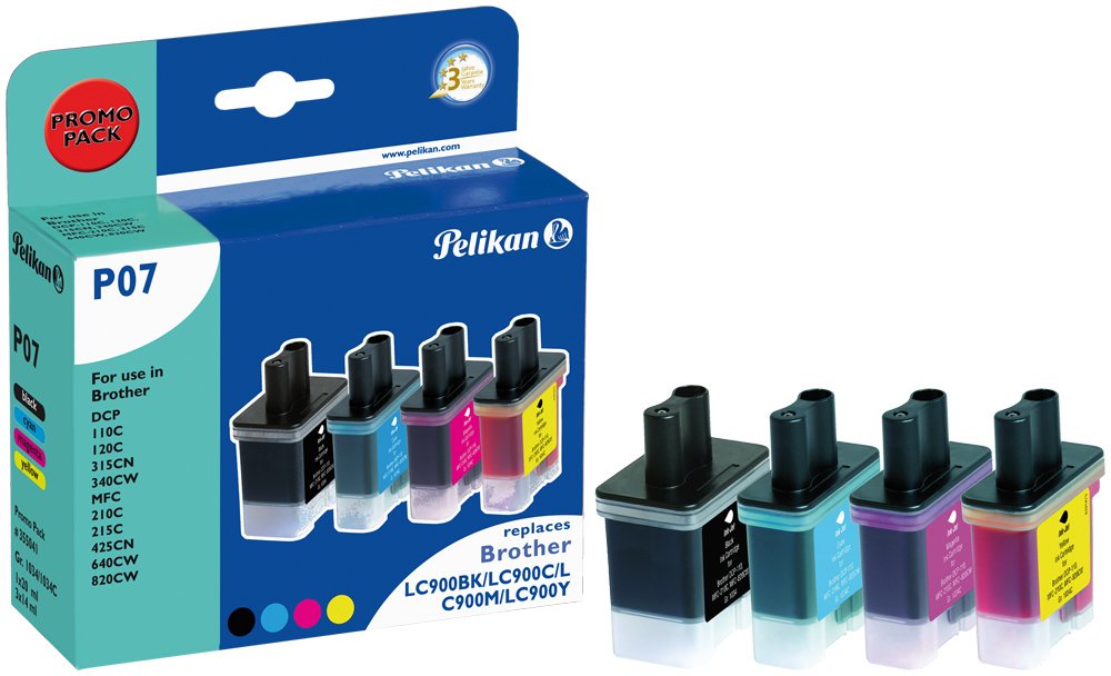 Pelikan 355041 Envase Múltiple, Tinta 355041