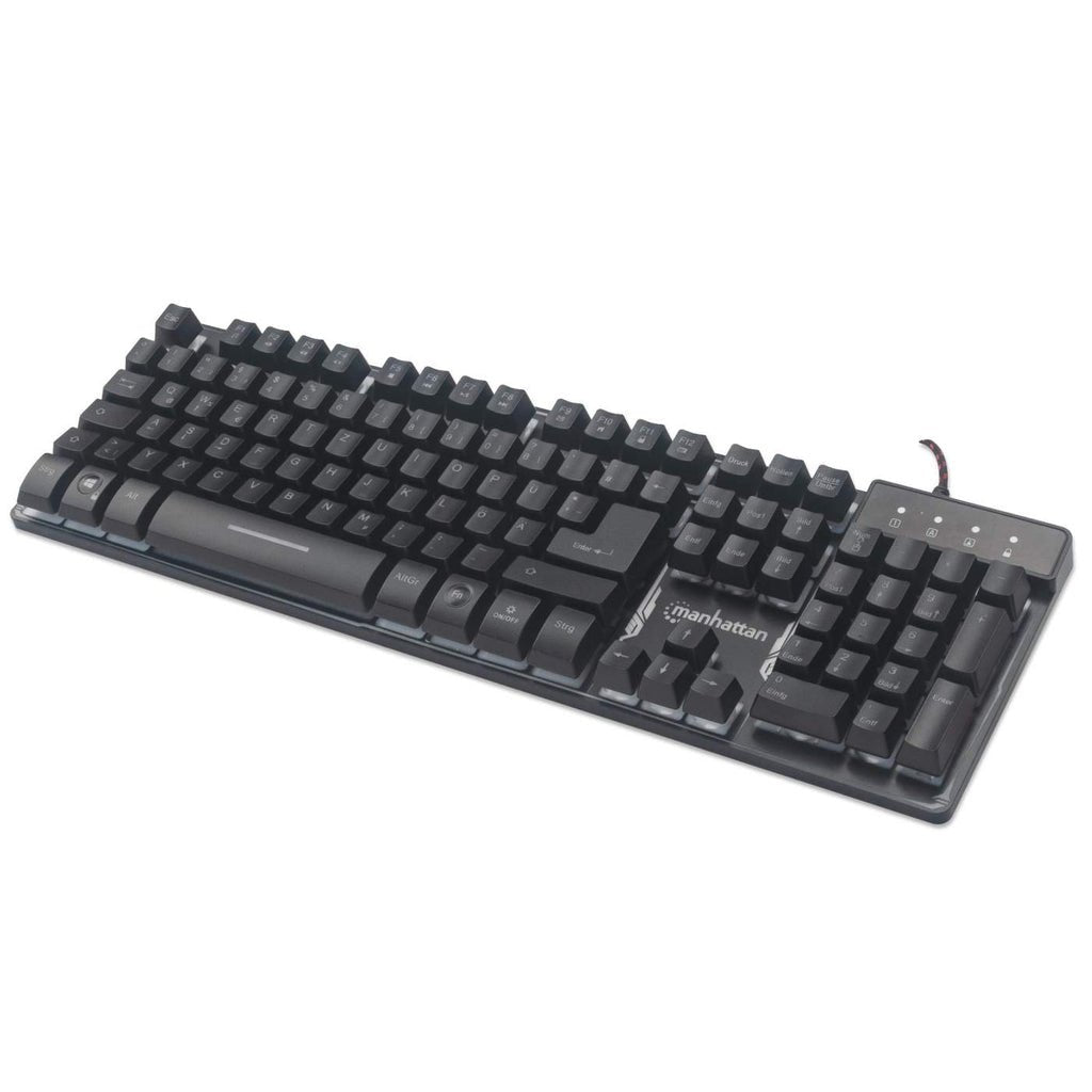 EAN 0766623178457 - Manhattan 178457 teclado Juego USB QWERTY Español Negro imagen 1