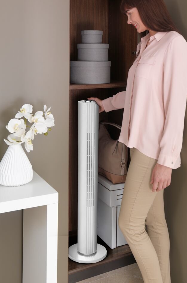 Ventilador Torre Rowenta Vu6720 Urban Cool Blanco