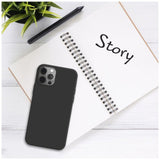 Funda Fixed Story For Apple Iphone 14 Plus, Black