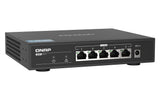 EAN 4713213517581 - QNAP QSW-1105-5T switch No administrado Gigabit Ethernet (10/100/1000) Negro imagen 4