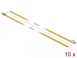 Delock Bridas De Acero Inoxidable L 500 X B 4,6 Mm Amarillo 10 Piezas