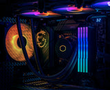 Klevv Memoria Ram Cras V Rgb Obsidian Negro - 32 Gb (2 X 16 Gb Kit) - Ddr5 6400 Udimm Cl30