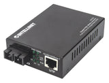 EAN 0766623508209 - Intellinet 508209 convertidor de medio 1000 Mbit/s 1310 nm Monomodo Negro imagen 1