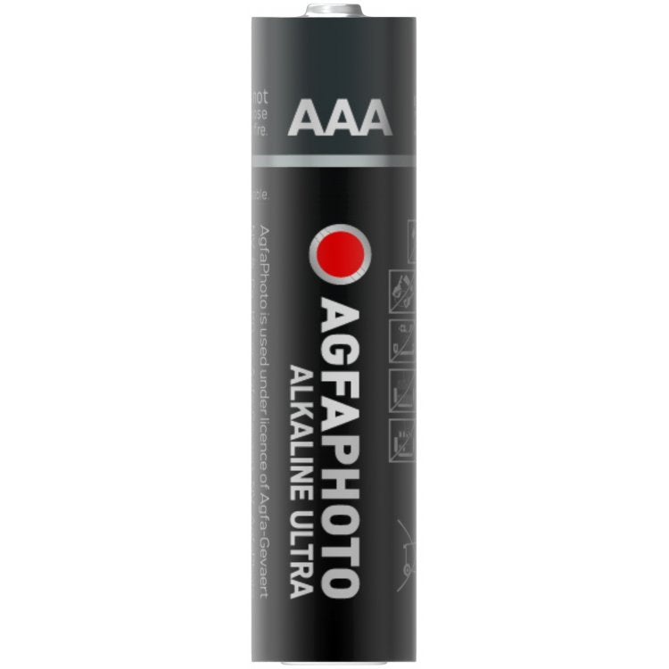 Agfaphoto Pila Alcalina, Micro, Aaa, Lr03, 1.5v Ultra, Retail Blister (4-Pack)