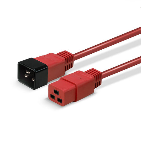 EAN 4002888301244 - Lindy 30124 cable de transmisión Rojo 2 m C19 acoplador C20 acoplador imagen 5