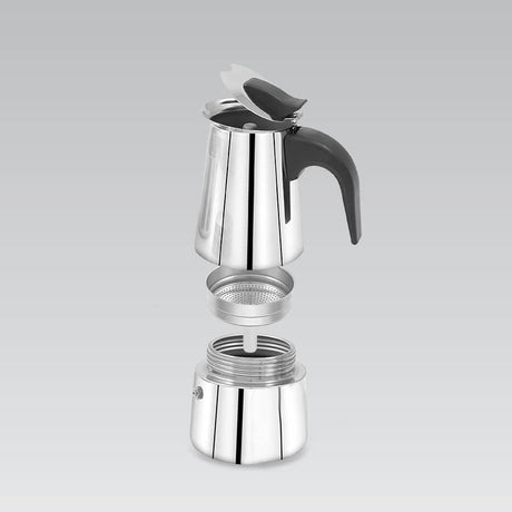 EAN 4820096551684 - Maestro MR-1660 Cafetera italiana 0,3 L Negro, Acero inoxidable imagen 3