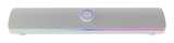 Barra De Sonido Bluetooth Genesis Helium 312bt 2.0 Rgb 10w Blanca