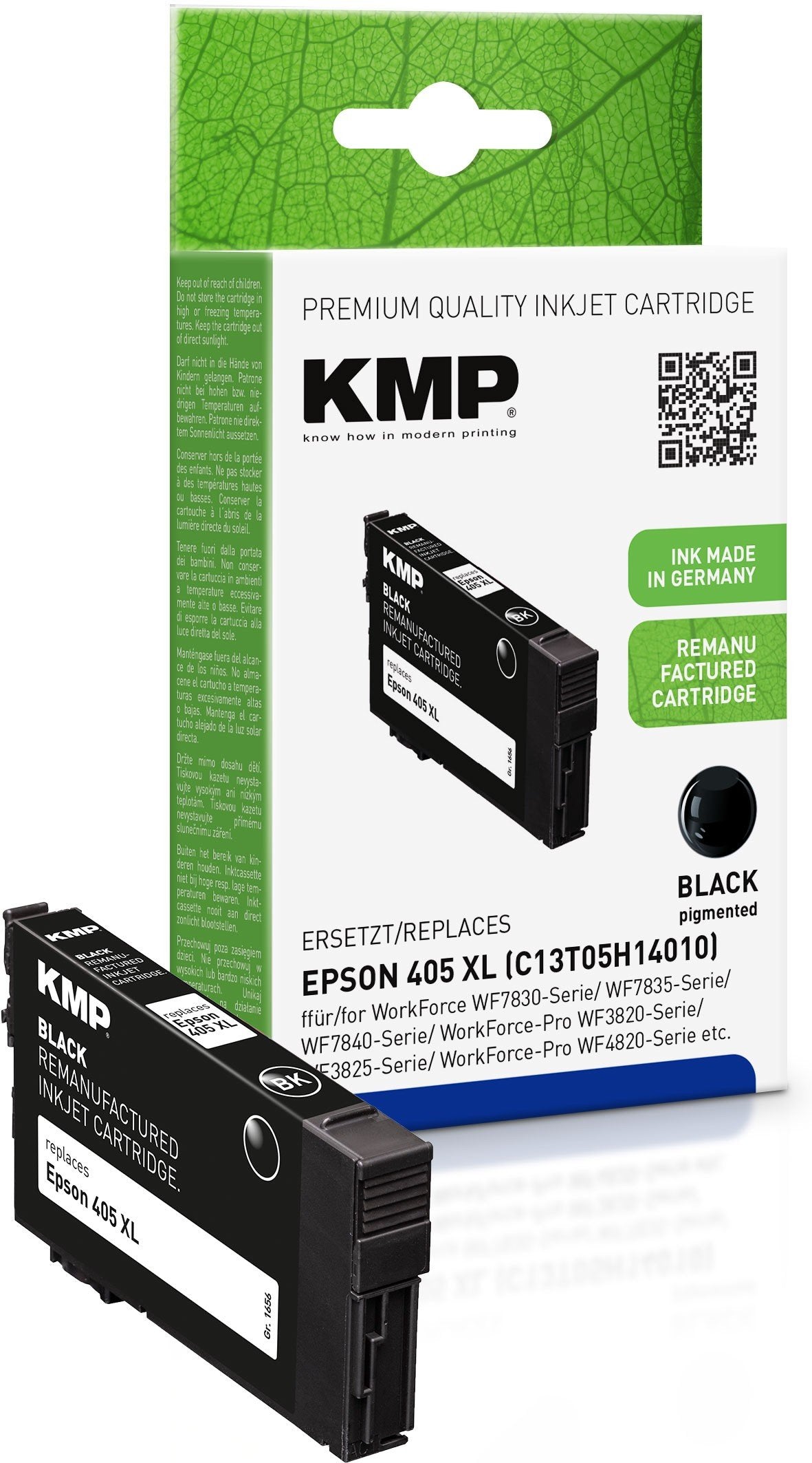 Kmp Ink Cartridge Black Comp. With Epson C13t05h14010
