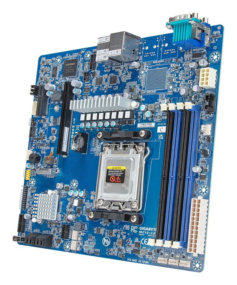 Gigabyte Mc13-Le0 - 1.X - Motherboard - Micro Atx - Socket Am5 - Amd B650e