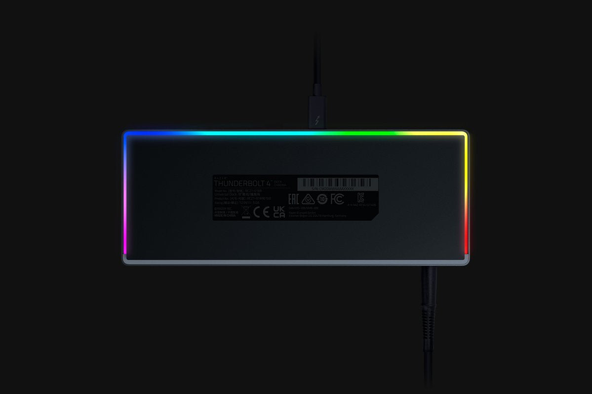 Razer Thunderbolt 4 Dock Usb 3.2 Gen 2 (3.1 Gen 2) Type-C Negro