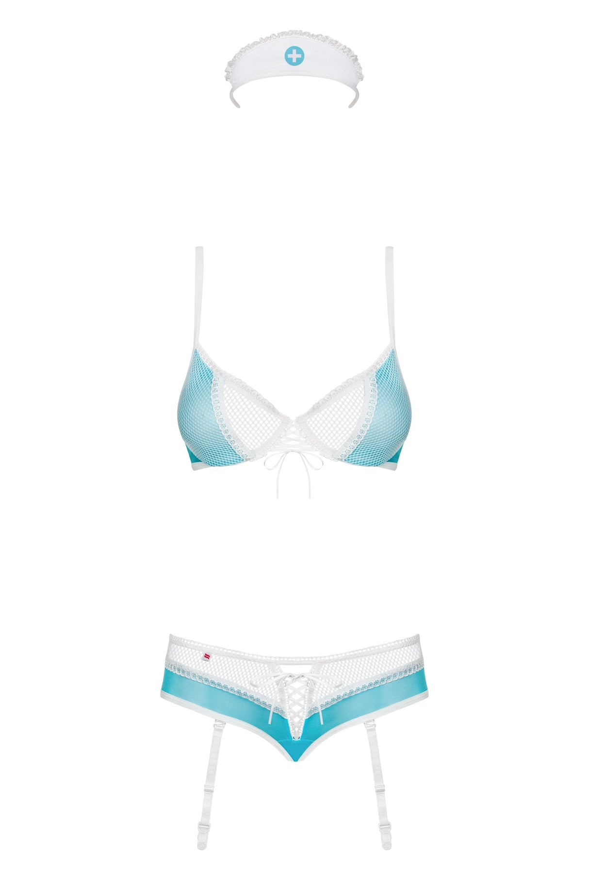 Disfraz De Enfermera 3 Piezas Talla (Interno):L/Xl